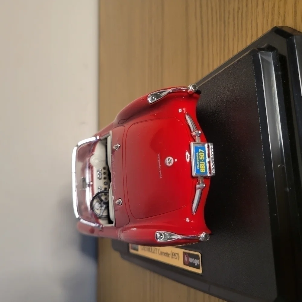 1957 Chevrolet Corvette Collectible Car Memorabilia Model - Excellent Condition